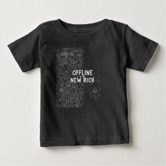 T-shirt Pour Bébé Hors ligne est le New Rich