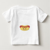 T-shirt Pour Bébé Hotdog (Dos)