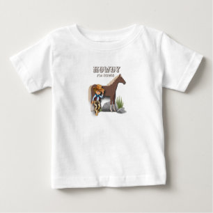 T-shirt Pour Bébé Howdy howiwiwiwie premier anniversaire poster de a