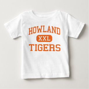 T-shirt Pour Bébé Howland - tigres - lycée - terriers Ohio