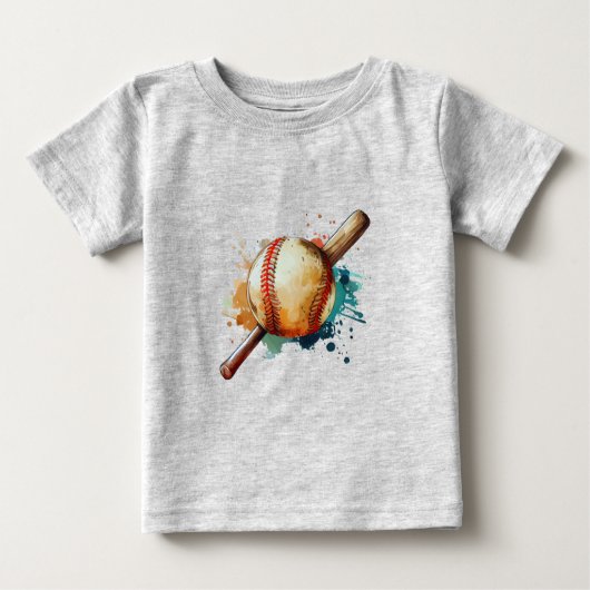 T-shirt Pour Bébé Hues d'exécution (Devant)