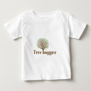 T-shirt Pour Bébé Hugger d'arbre avec illustration de l'arbre