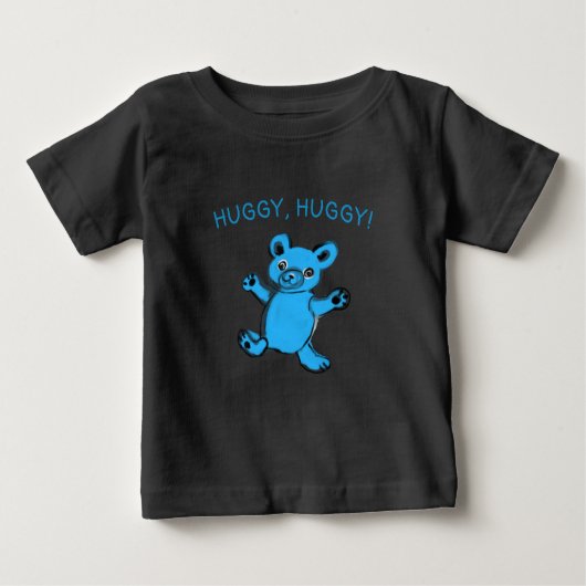 T-shirt Pour Bébé huggy, huggy, ours en peluche (Devant)