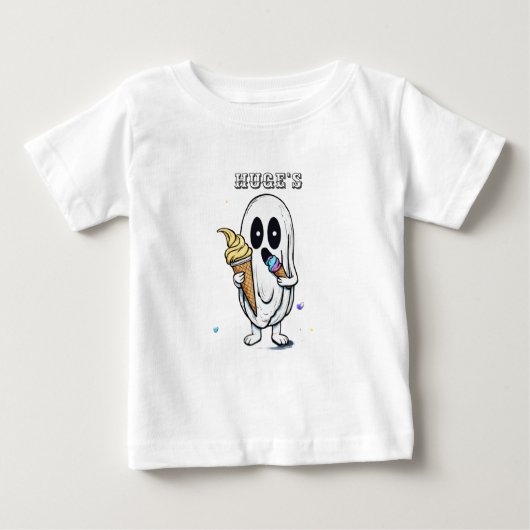 T-shirt pour bébé Hugs : Confort doux (Devant)