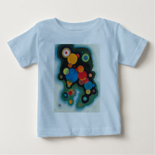 T-shirt Pour Bébé Huile Abstraite impulsive renforcée sur toile Kand