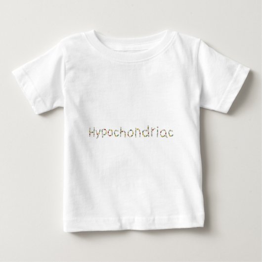 T-shirt Pour Bébé hypochondriaque (Devant)