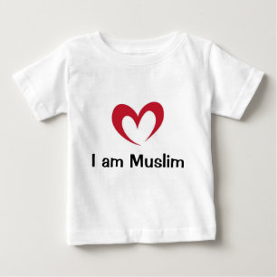 T-shirt Pour Bébé I am Muslim Body