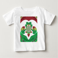 I Love Ethiopia Kaleidoscope - Heartfeel Rasta Art