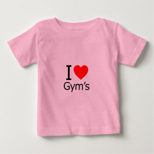 T-shirt Pour Bébé I Love Gym's