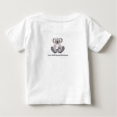 T-shirt Pour Bébé I love KOALAS - Animaux australiens - Marsupial - (Dos)