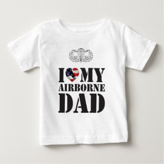 T-SHIRT POUR BÉBÉ I LOVE MY AIRBORNE