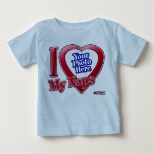 T-shirt Pour Bébé I Love My Naps - Photo