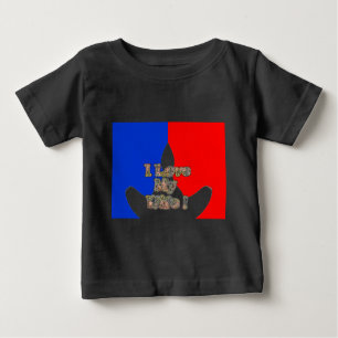 T-shirt Pour Bébé "I Love My Wife" Imprimer