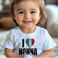 I LOVE NONNA personnalisée Cute white