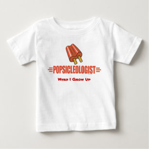 T-shirt Pour Bébé I Love Popsicles
