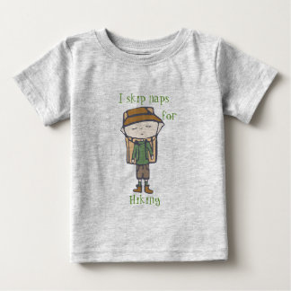 T-shirt Pour Bébé i sauter des siestes pour le randonnée