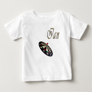 T-shirt Pour Bébé Ian Nom Et Cible,
