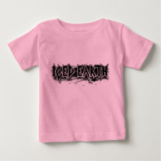T-shirt Pour Bébé Iced Earth B&W BASIC LOGO bébé à manches longues
