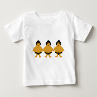 T-shirt Pour Bébé icône de trois sumos