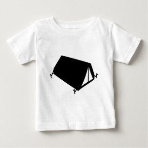 T-shirt Pour Bébé icône du camping