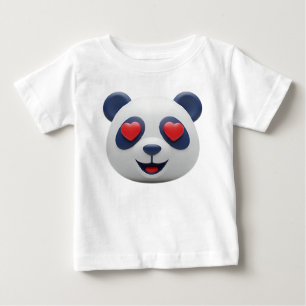 T-shirt Pour Bébé Icône Panda 3D de réussite amicale