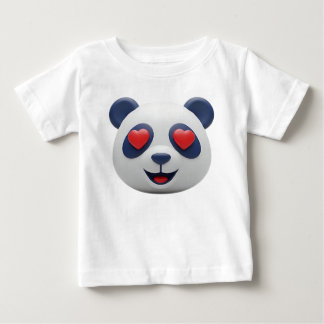 T-shirt Pour Bébé Icône Panda 3D de réussite amicale