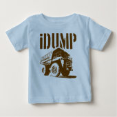 T-shirt Pour Bébé iDump (croquant) (Devant)