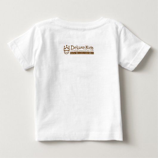 T-shirt Pour Bébé iDUMP (cru) (Dos)