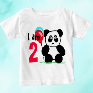 T-shirt Pour Bébé Ik ben 2 verjaardag