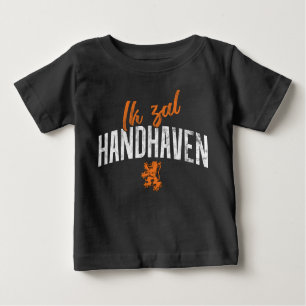 T-shirt Pour Bébé Ik Zal Handhaven  