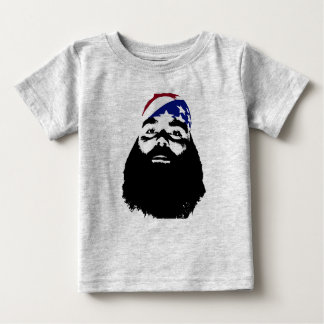 T-shirt Pour Bébé Il a eu une pleine barbe naturelle