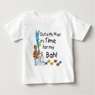 T-shirt Pour Bébé Il est temps pour My Bah