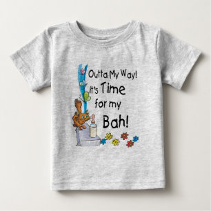 T-shirt Pour Bébé Il est temps pour My Bah