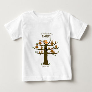 T-shirt Pour Bébé Il est tout au sujet de la famille