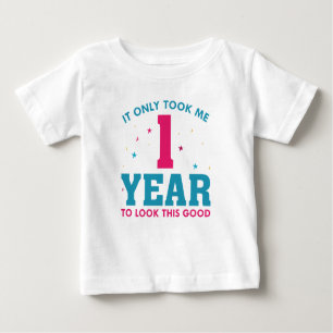 T-shirt Pour Bébé Il Ne M'A Pris Que 1 An Pour Voir Ce Bon