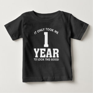T-shirt Pour Bébé Il Ne M'A Pris Que 1 An Pour Voir Ce Bon