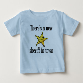 T-shirt Pour Bébé Il y a un nouveau shérif en ville