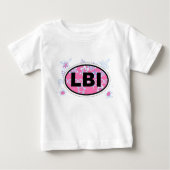 T-shirt Pour Bébé Île de Long Beach (Devant)