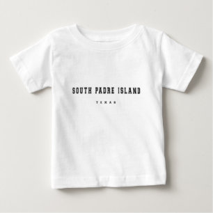 T-shirt Pour Bébé Île du sud le Texas d'aumônier