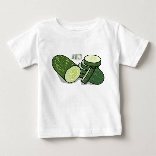 T-shirt Pour Bébé Illustration de combre (Devant)