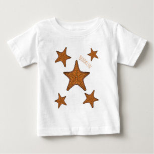 T-shirt Pour Bébé Illustration de dessin de Starfish