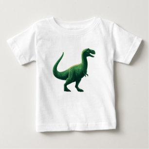 T-shirt Pour Bébé Illustration de dinosaure de dessin animé – Chemis