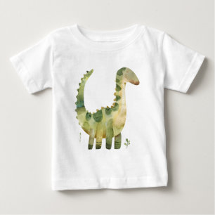 T-shirt Pour Bébé Illustration de dinosaure mignon – Dino amusant