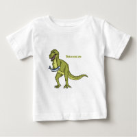 Illustration de dinosaure T rex drôle