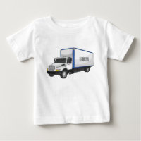 Illustration de la caricature du camion-boîte