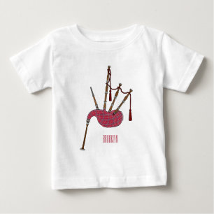 T-shirt Pour Bébé Illustration de pipes