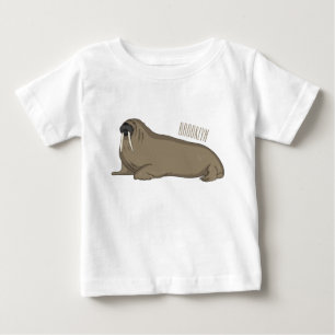 T-shirt Pour Bébé Illustration de Walrus