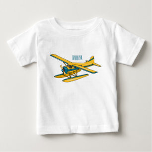 T-shirt Pour Bébé Illustration d'hydravion