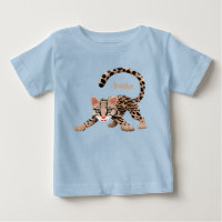 Illustration d'ocelot mignon