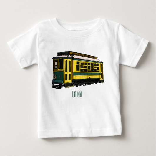 T-shirt Pour Bébé Illustration du chariot Mata (Devant)